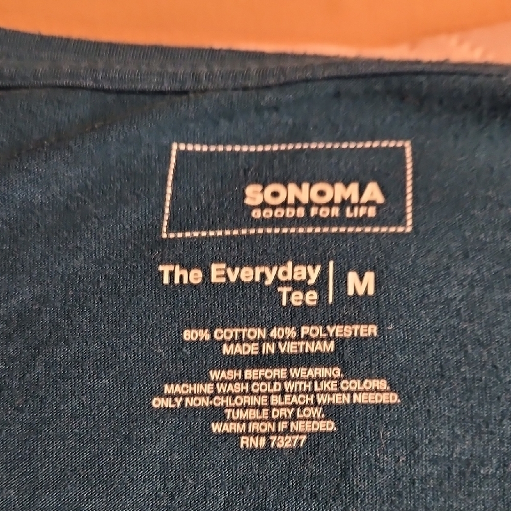 Sonoma Deep Teal Everyday Tee Womens🔥 CLEARANCE